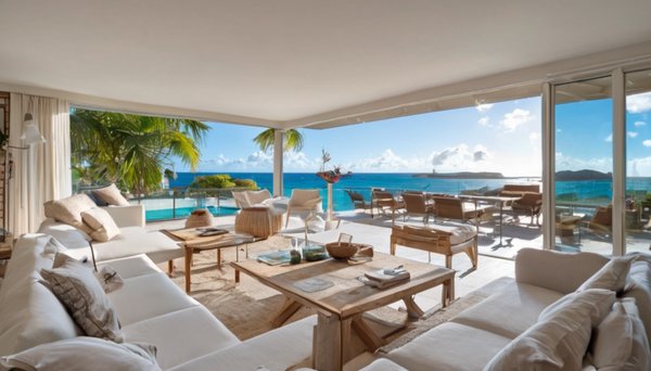 Où louer un appartement à St Barth : options luxueuses à découvrir