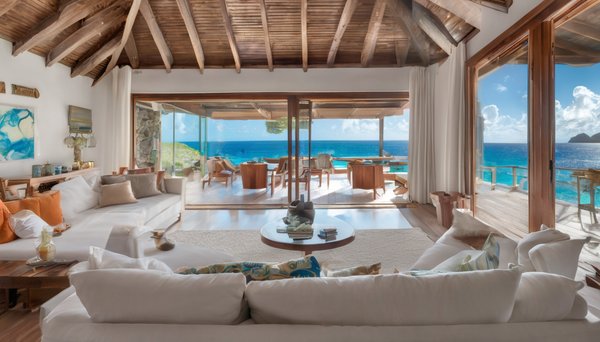 Où louer un appartement à St Barth : options luxueuses à découvrir